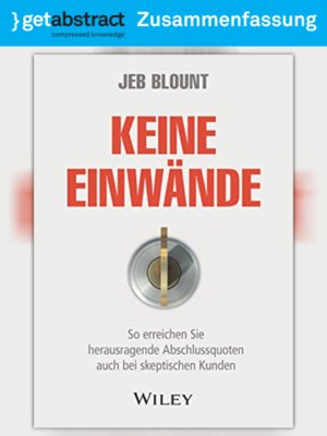 cover image of Keine Einwände (Zusammenfassung)
